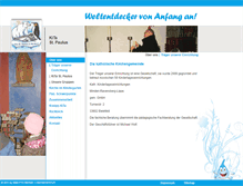 Tablet Screenshot of kita-st-paulus-herford.de